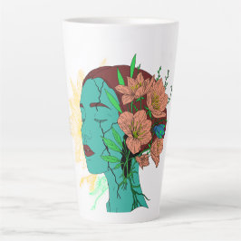 Reflektionen innerhalb von Artwork Milchtasse