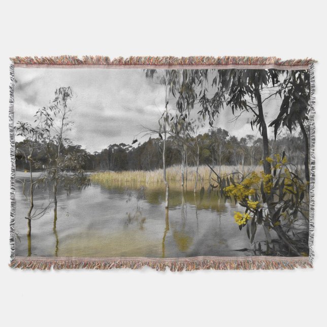 Reflektionen unter grauem Himmel Decke (Vorderseite)