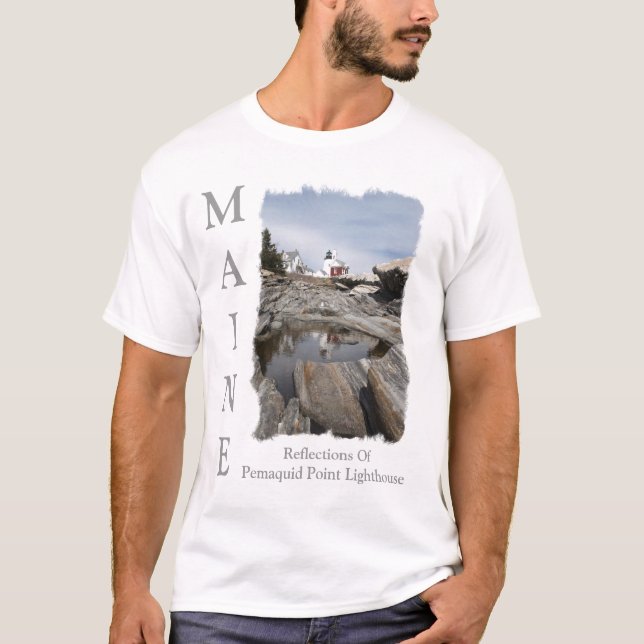 Reflektionen von Pemaquid T-Shirt (Vorderseite)