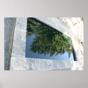 Reflektionspool Poster