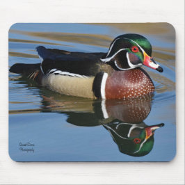 Reflektionswirbel aus männlichem Holz Mousepad