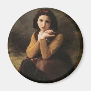 Reflektive Schönheit (Mignon Pensive) 1869 Bouguer Magnet