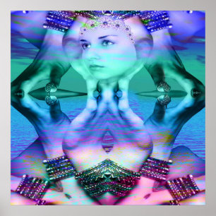 Reflektiver Traum Poster