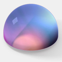 Reflektives blaurosa Glas