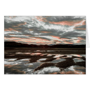 Reflets du lever de soleil au Lago Grey