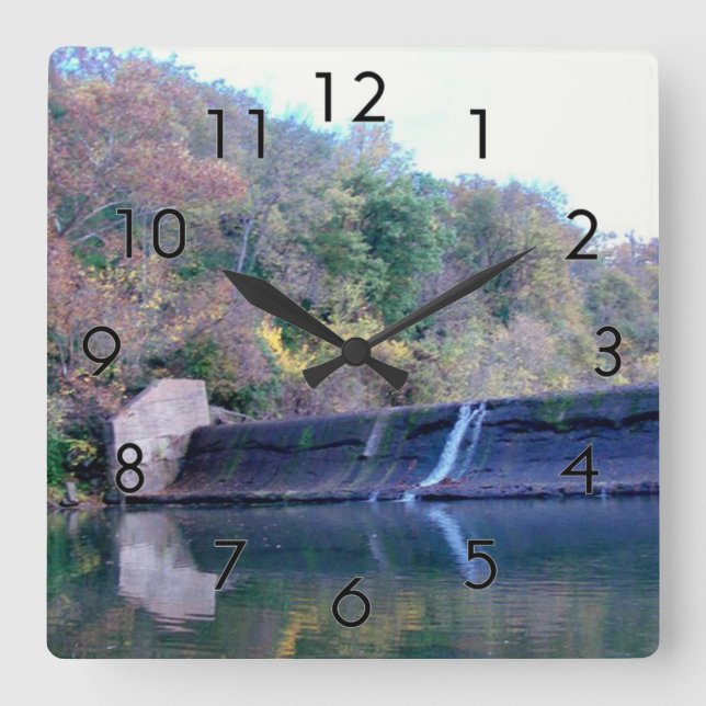 Réflexion 7 Horloge murale (Recto)