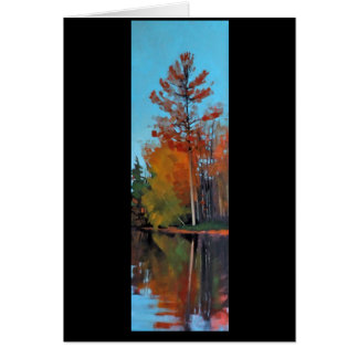 Réflexion de pin rouge