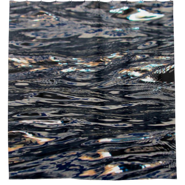 Reflexion der Seeseen Duschvorhang (Vorderseite)
