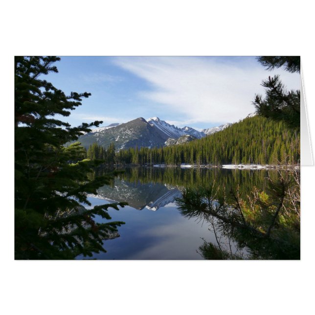 Réflexion du lac de l'Ours III (Devant horizontal)