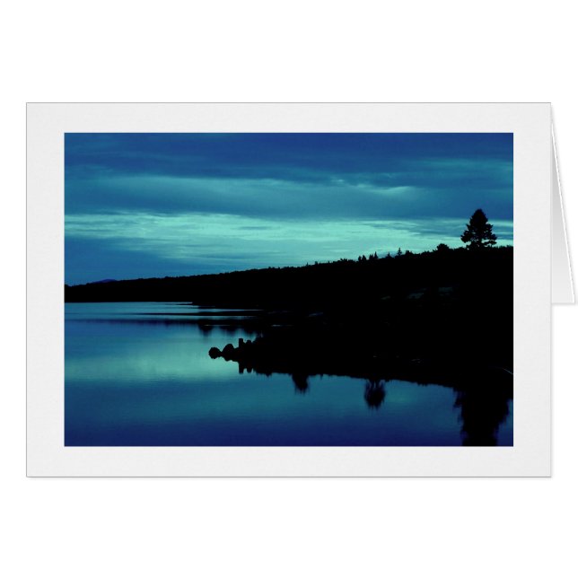 Reflexion in der Blues (Vorderseite (Horizontal))