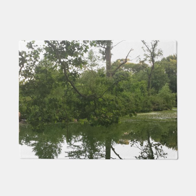 Reflexion in der See-Fußmatte Fußmatte (Vorderseite)