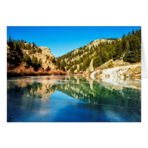 Reflexion in Elevenmile Schlucht