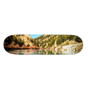 Reflexion in Elevenmile Schlucht Skateboard