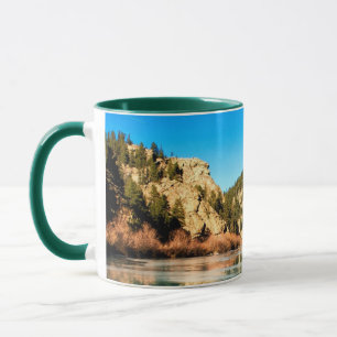 Reflexion in Elevenmile Schlucht Tasse