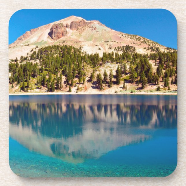 Reflexion über den Helensee, Lassen Sie vulkanisch Untersetzer (Vorderseite)