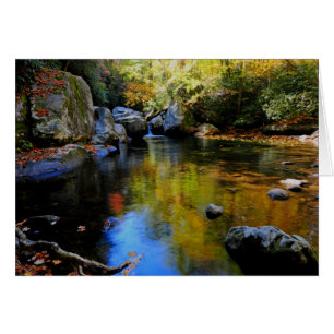 Reflexionen am großen Nebenfluss