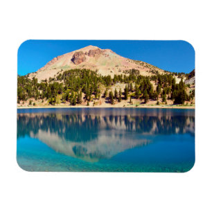 Reflexionen am Lake Helen, Lassen Volcanic Magnet