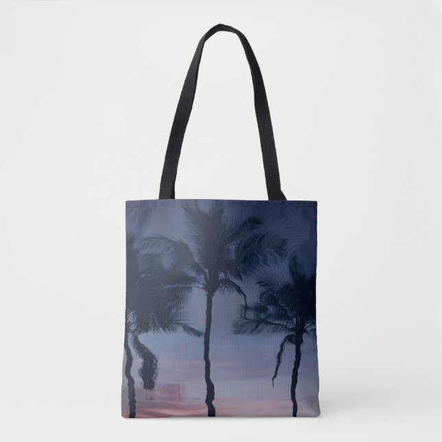 Reflexionen auf dem Wasser Tasche (Vorderseite)