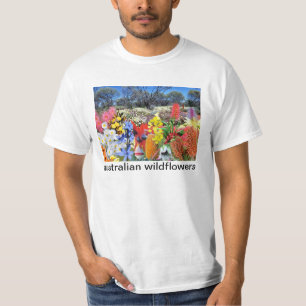 REFLEXIONEN der Unze-Australier-Wildblumen T-Shirt