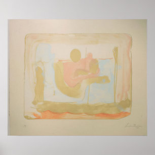 Reflexionen I - 1995 - Helen Frankenthaler Poster