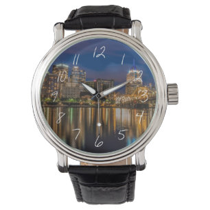 Reflexionen von Pittsburgh Armbanduhr