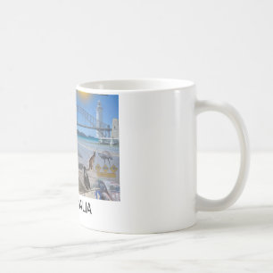 REFLEXIONEN VON UNZE AUSTRALIEN KAFFEETASSE