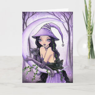 Réflexions brumeuses - carte vierge