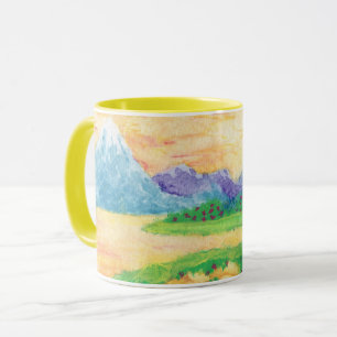 Réflexions d'or par Lyric Rivera - Mug de café