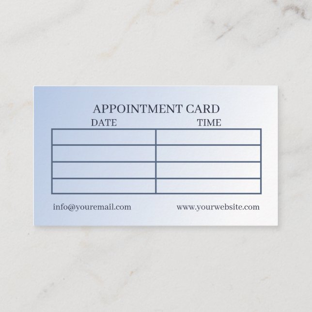 Reflexologie Blue Lotus Blume Moon Multi Terminkarte (Rückseite)