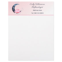Reflexologie Rosa Lotus Blume Business