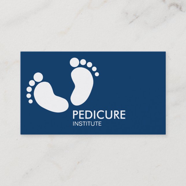 Reflexzonenmassage Podology u. Visitenkarte (Vorderseite)