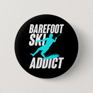 Refoot Ski Addict Humore Refooter Water Sport Button