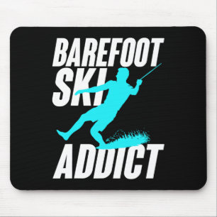 Refoot Ski Addict Humore Refooter Water Sport Mousepad