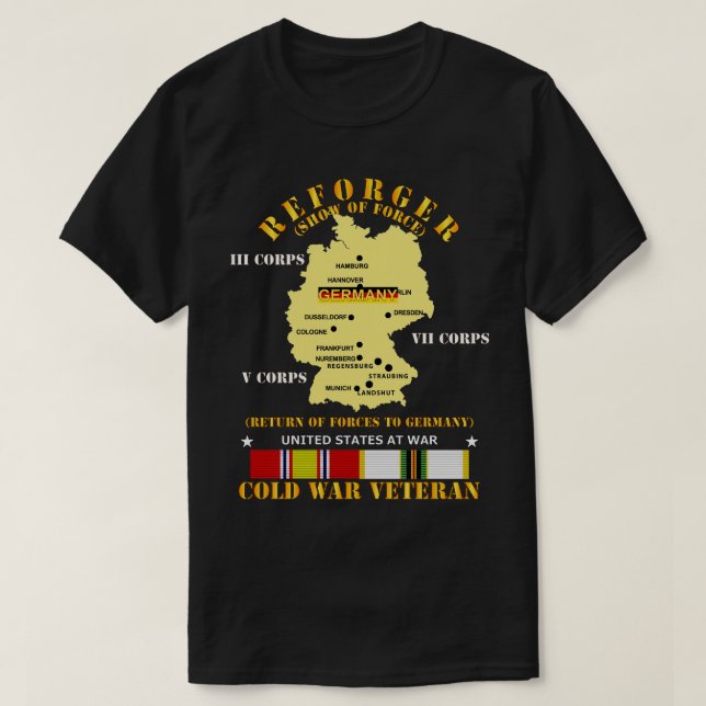 Reforger Show of T-Shirt (Design vorne)