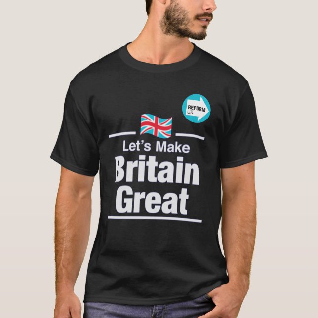 Reform UK T-Shirt (Vorderseite)