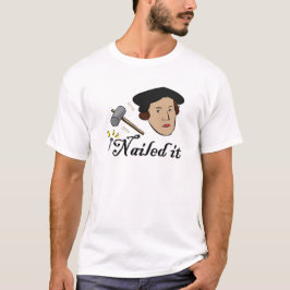 Reformation Day Martin Luther Christliches Geschen T-Shirt
