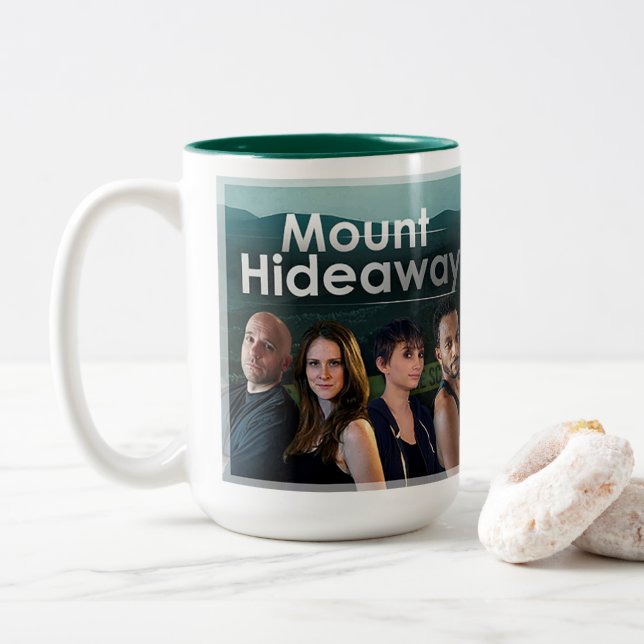 Refuge de bâti 15 onces. Tasse de café (Avec donut)