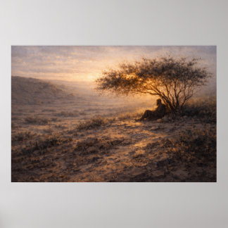 Refuge et Force | Art du Paysage | Affiche