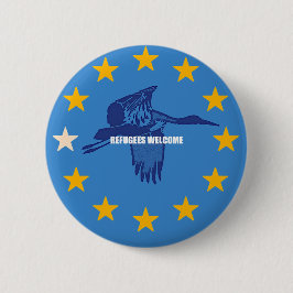 refugees welcome button