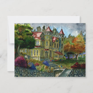 Refugio del escritor  postkarte