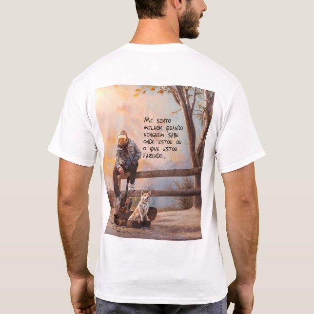 Refúgio (Modelo II) T-Shirt (Rückseite)