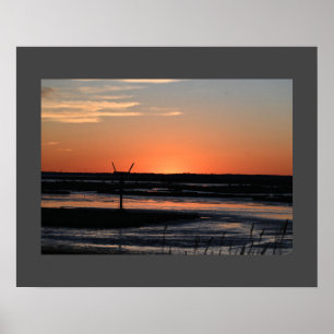 Refugium Waterscape Sunset Poster