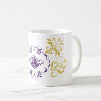 Regal Arabesque - Conception de Mug avec Or & Viol