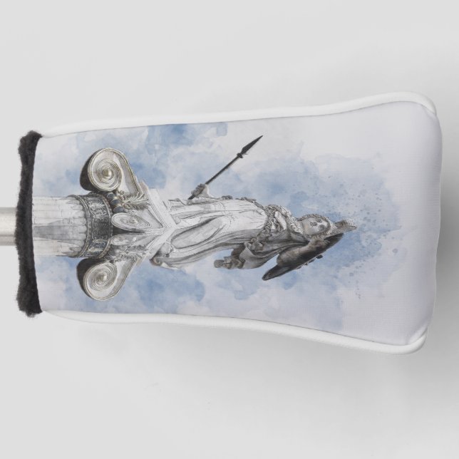 Regal Athena Sculpture Golf Head Cover - Griechisc Golf Headcover (Vorderseite)