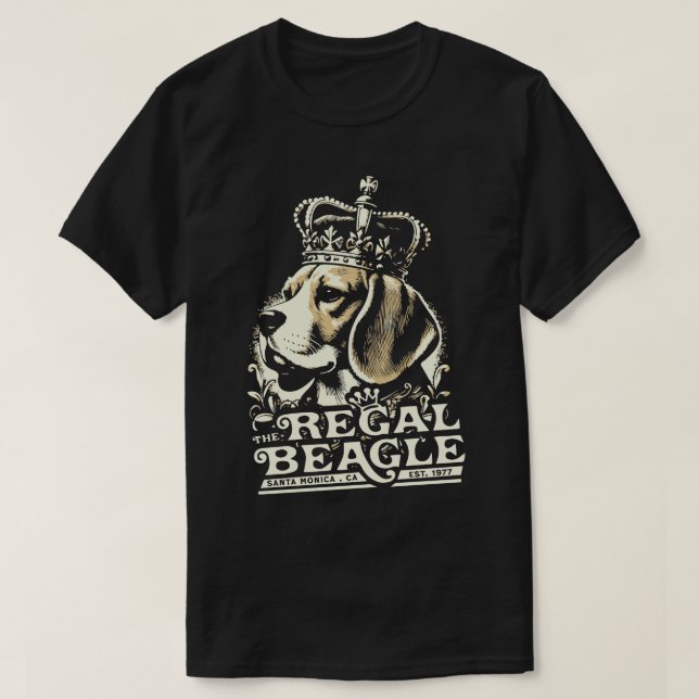 Regal Beagle Lounge 1977 T-Shirt (Design vorne)