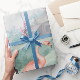 Regal Bird Landschaft Geschenkpapier