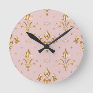 Regal Blush Wall Clock Runde Wanduhr
