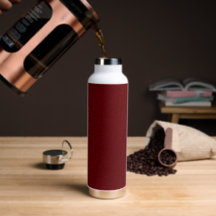 Regal Burgundy Wasserflasche