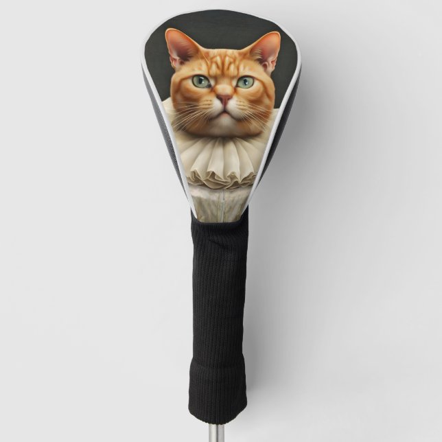 Regal Cat Golf Headcover (Vorderseite)