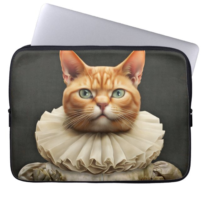 Regal Cat Laptopschutzhülle (Vorderseite)